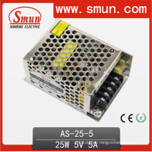 Mini 25W 5VDC 5A Single Output Switching Power Supply